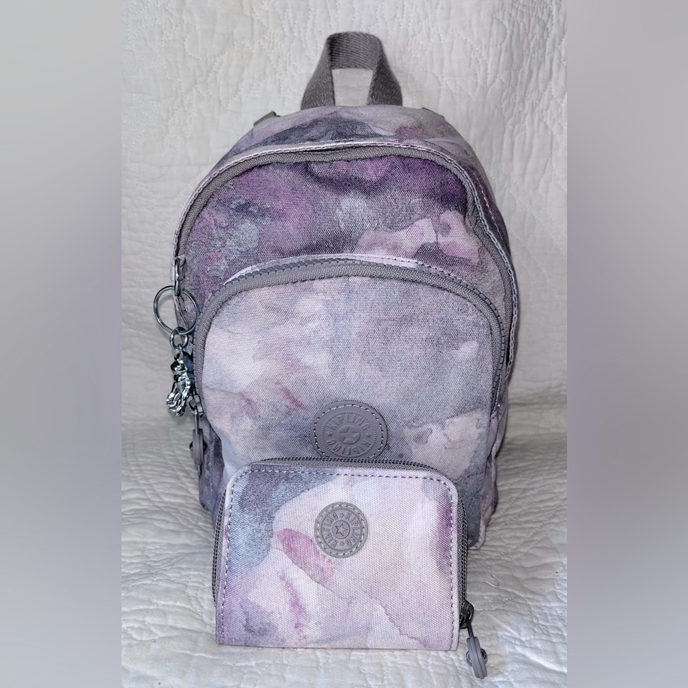 Kipling Women's Delia Compact Backpack & Matching wallet